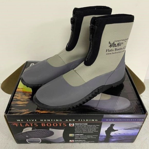 NEW ForEverlast Flats Boots Lightweight Neoprene Rubber Boots Generation II Sz 6 - Picture 1 of 2